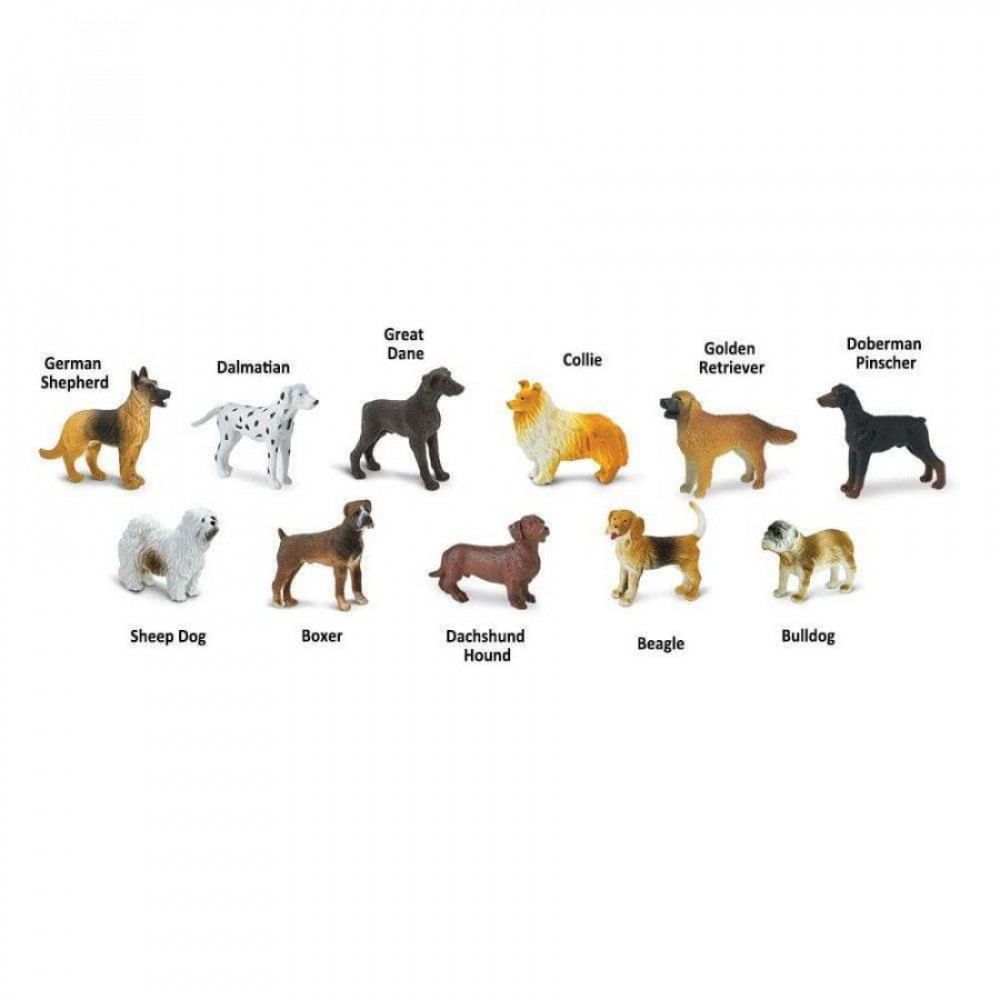 Safari Ltd Μινιατούρες “Σκύλοι” (11τμχ)