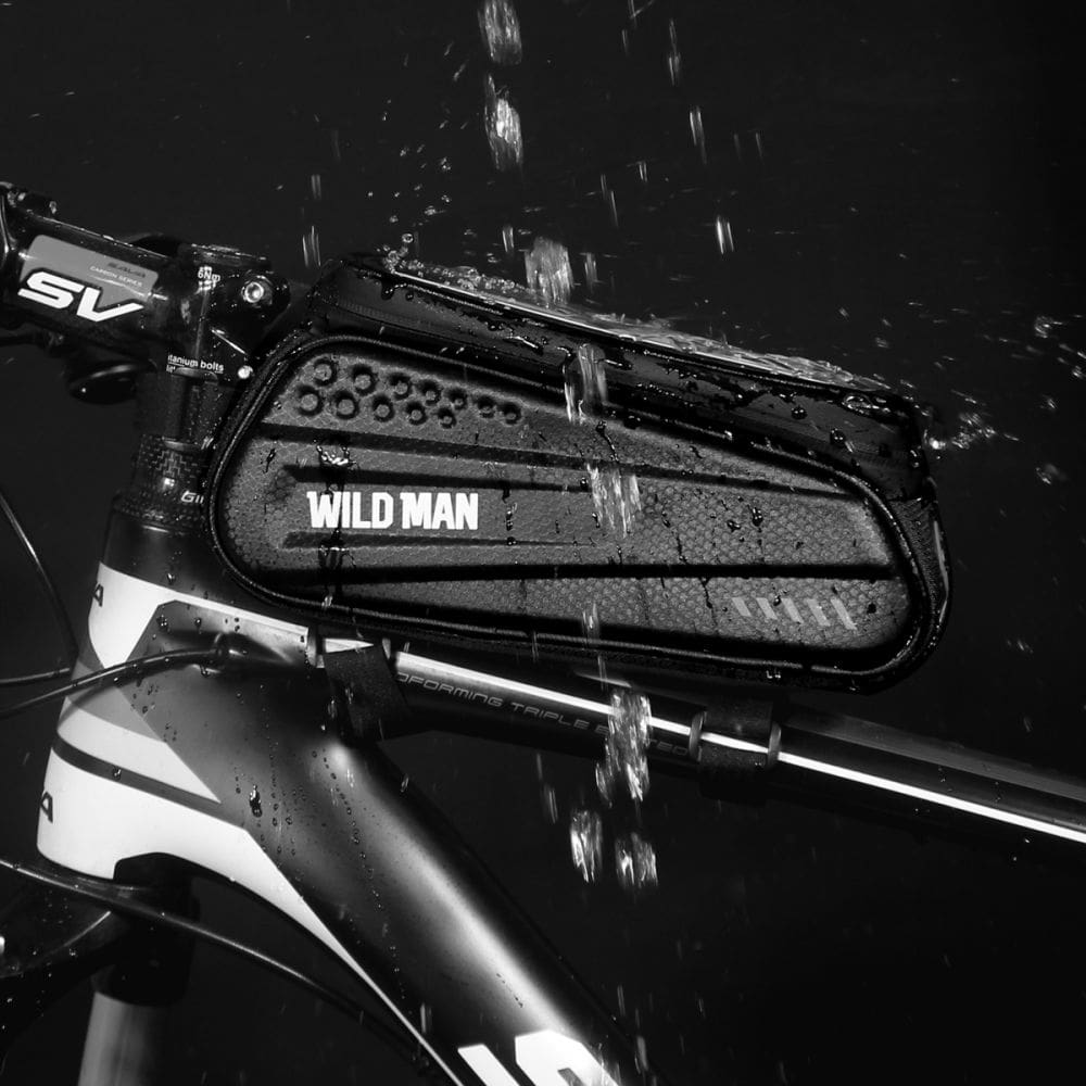 WildMan Hardpouch Bike Mount "L" - WildMan Θήκη Ποδηλάτου "L" (Μαύρο)