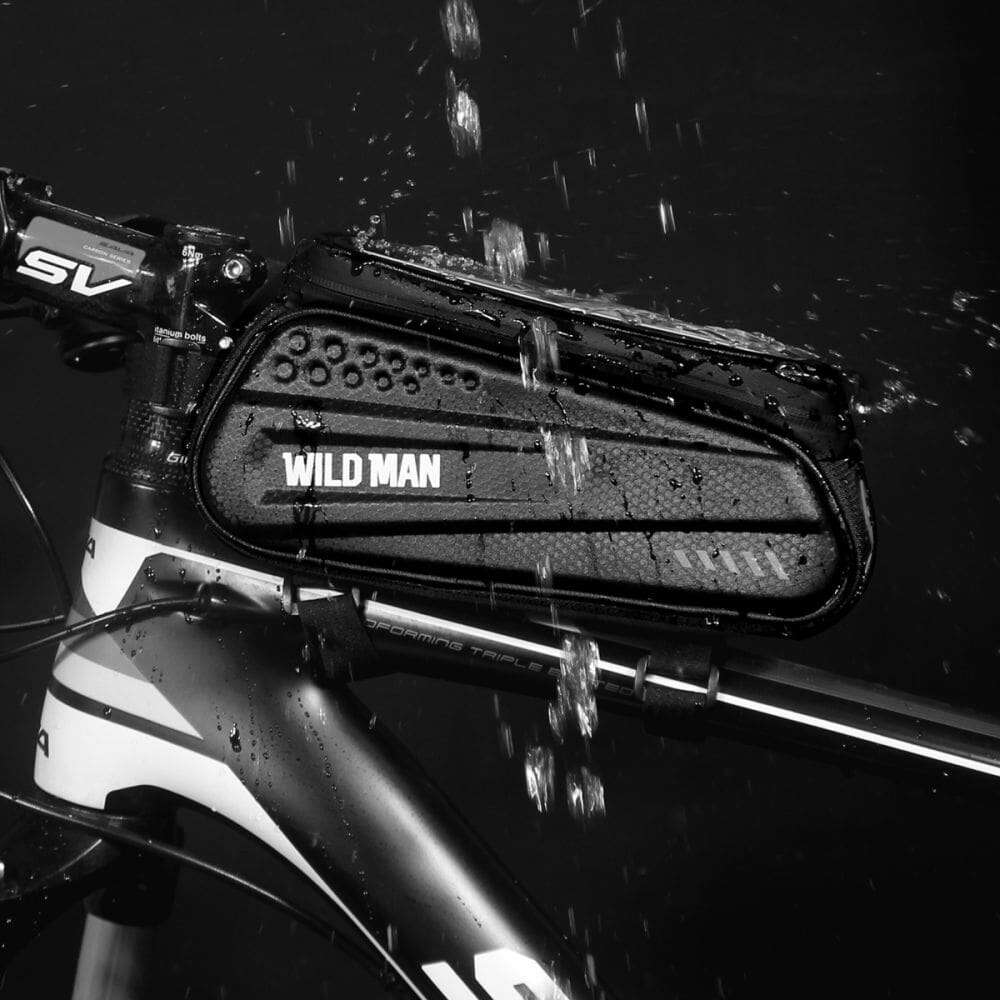 WildMan Hardpouch Bike Mount "L" - WildMan Θήκη Ποδηλάτου "L" (Μαύρο)