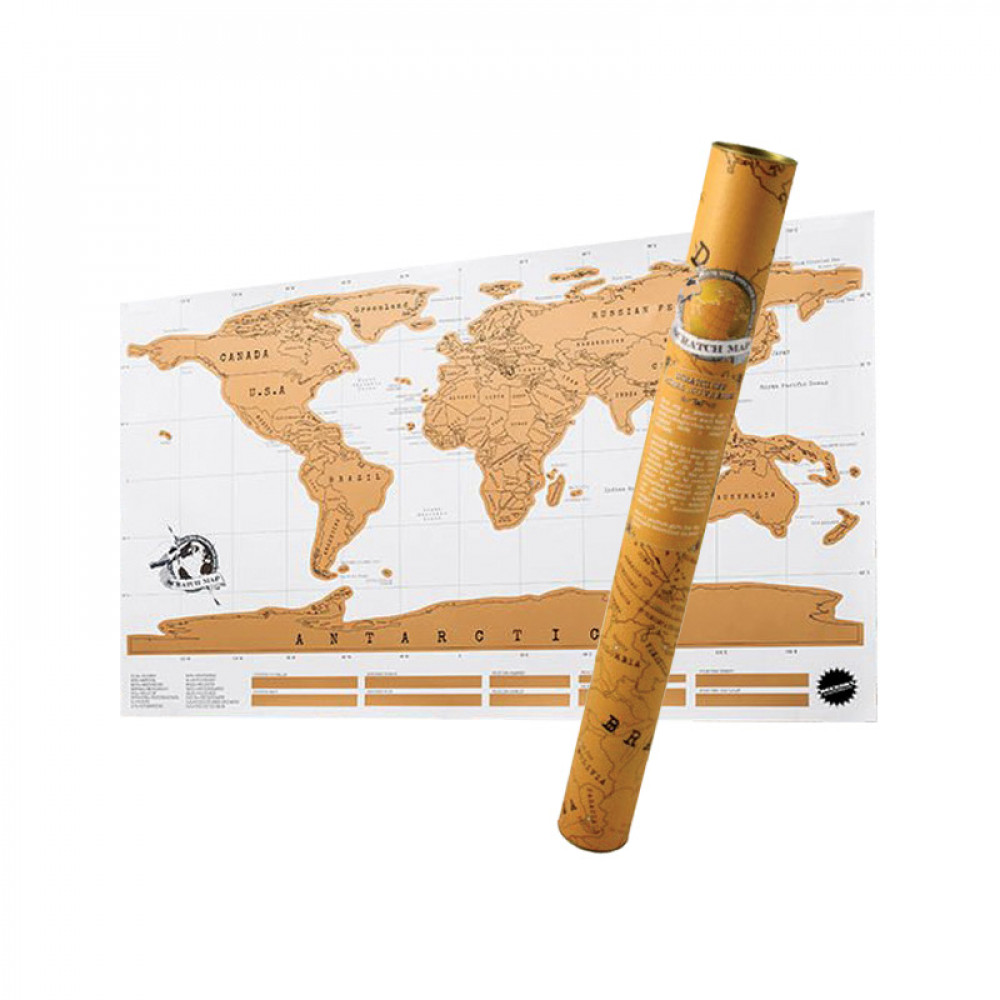 Παγκόσμιος Χάρτης Scratch Map (88x52.3cm)