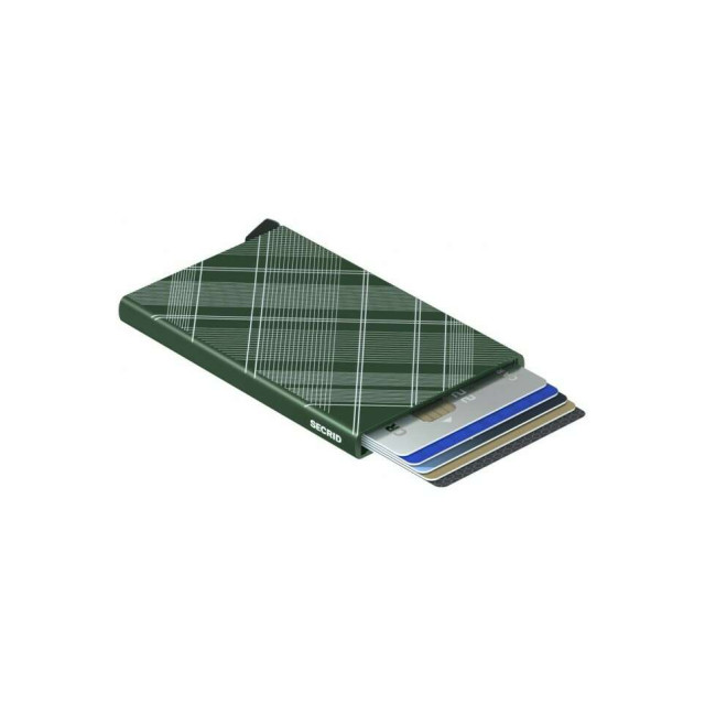 Secrid Cardprotector Laser Tartan Πορτοφόλι Καρτών (Green)