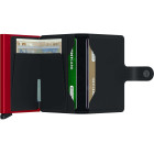 Secrid Miniwallet Πορτοφόλι Matte (Black-Red)