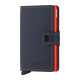 Secrid Miniwallet Πορτοφόλι Matte (NightBlue & Orange)