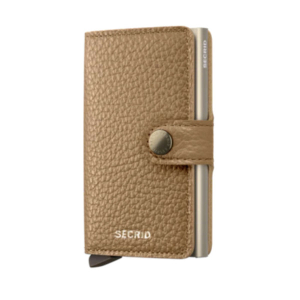 Secrid Miniwallet Πορτοφόλι Pebble (Cappuccino)
