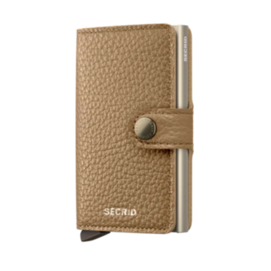 Secrid Miniwallet Πορτοφόλι Pebble (Cappuccino)