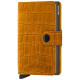 Secrid Miniwallet Πορτοφόλι Cleo (Ochre Brown)