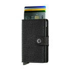 Secrid Miniwallet Πορτοφόλι Crisple (Black)