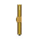 Secrid Miniwallet Πορτοφόλι Crisple (Ochre)