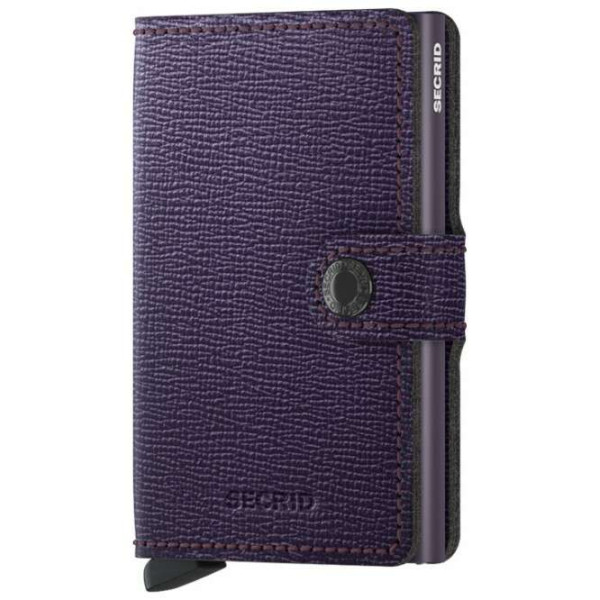 Secrid Miniwallet Πορτοφόλι Crisple (Purple)