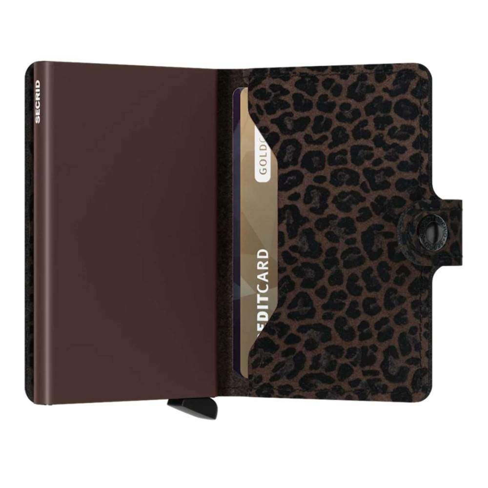 Secrid Miniwallet Πορτοφόλι Leo (Brown)