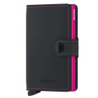 Secrid Miniwallet Πορτοφόλι Matte (Black-Fuchsia)