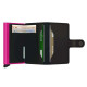 Secrid Miniwallet Πορτοφόλι Matte (Black-Fuchsia)