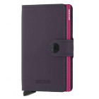 Secrid Miniwallet Πορτοφόλι Matte (Dark Purple-Fuchsia)