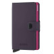 Secrid Miniwallet Πορτοφόλι Matte (Dark Purple-Fuchsia)