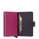 Secrid Miniwallet Πορτοφόλι Matte (Dark Purple-Fuchsia)