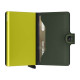 Secrid Miniwallet Πορτοφόλι Matte (Green-Lime)