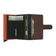 Secrid Miniwallet Πορτοφόλι Optical (Brown-Orange)