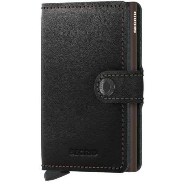 Secrid Miniwallet Πορτοφόλι Original (Black-Brown)