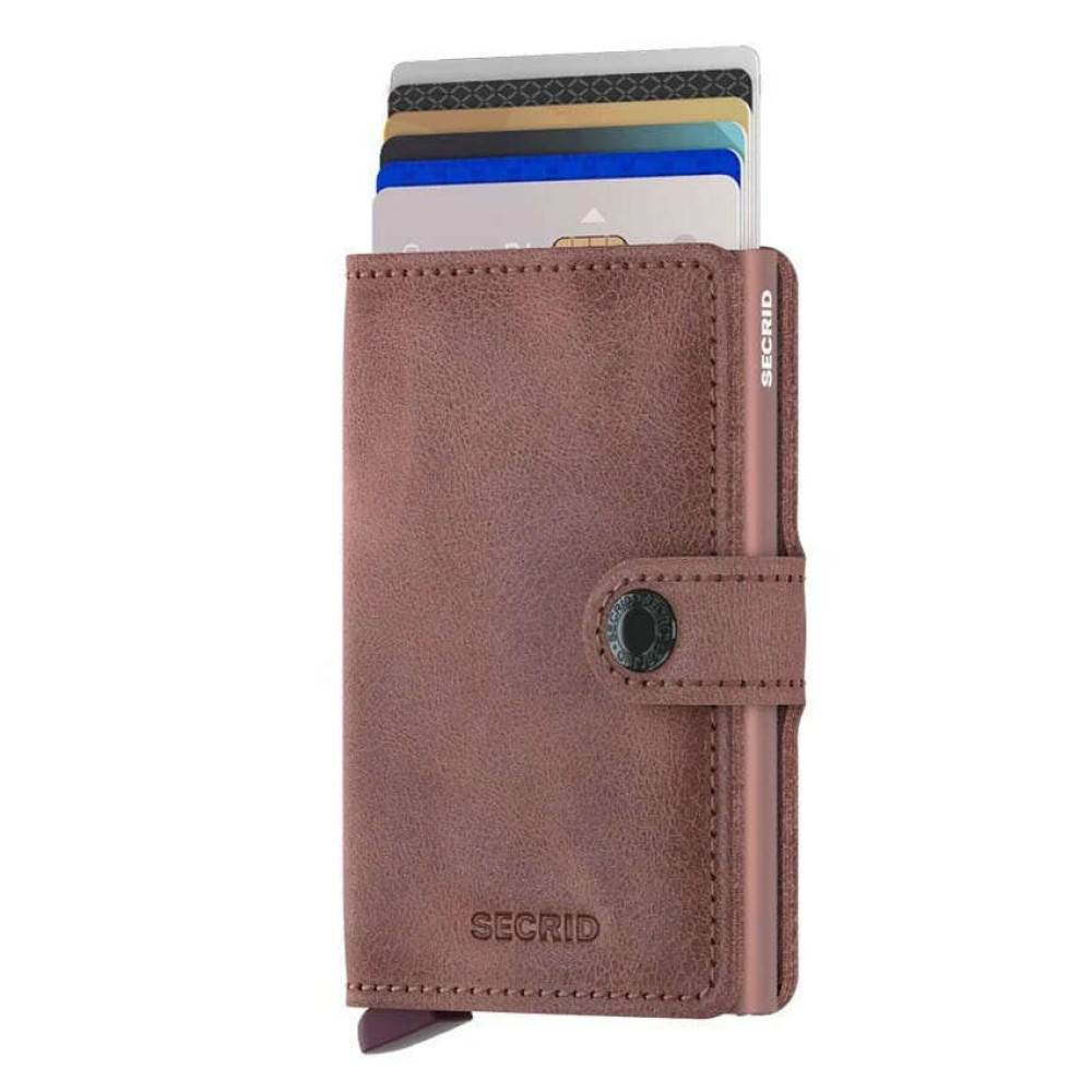 Secrid Miniwallet Πορτοφόλι Vintage (Mauve)