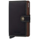 Secrid Miniwallet Πορτοφόλι Saffiano (Brown)