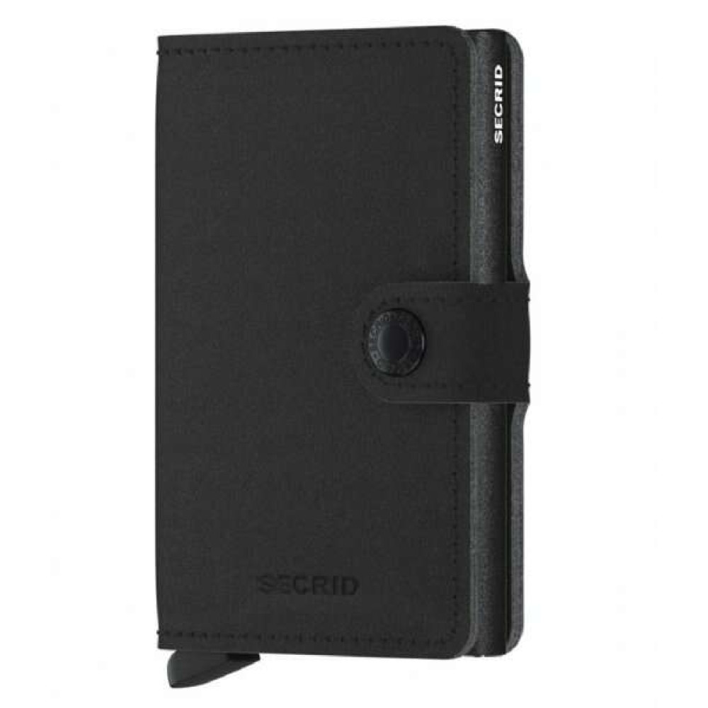 Secrid Miniwallet Πορτοφόλι Yard (Black-Powder Black)