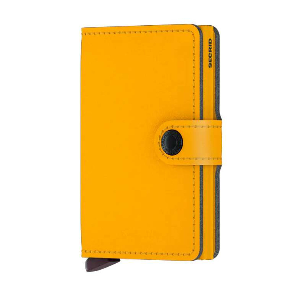 Secrid Miniwallet Πορτοφόλι Yard (Ochre)