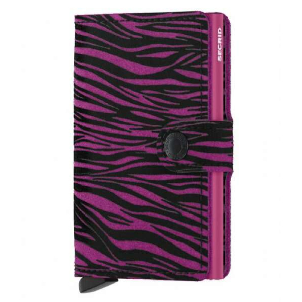 Secrid Miniwallet Πορτοφόλι Zebra (Fuchsia)