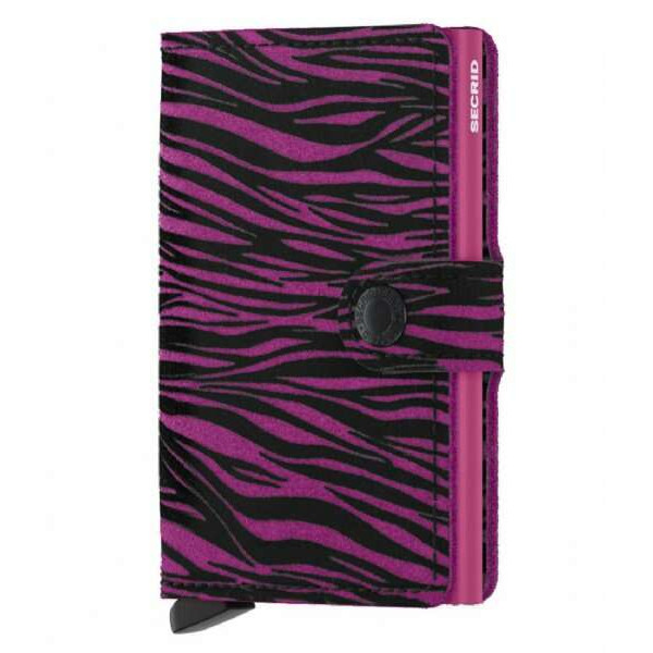 Secrid Miniwallet Πορτοφόλι Zebra (Fuchsia)