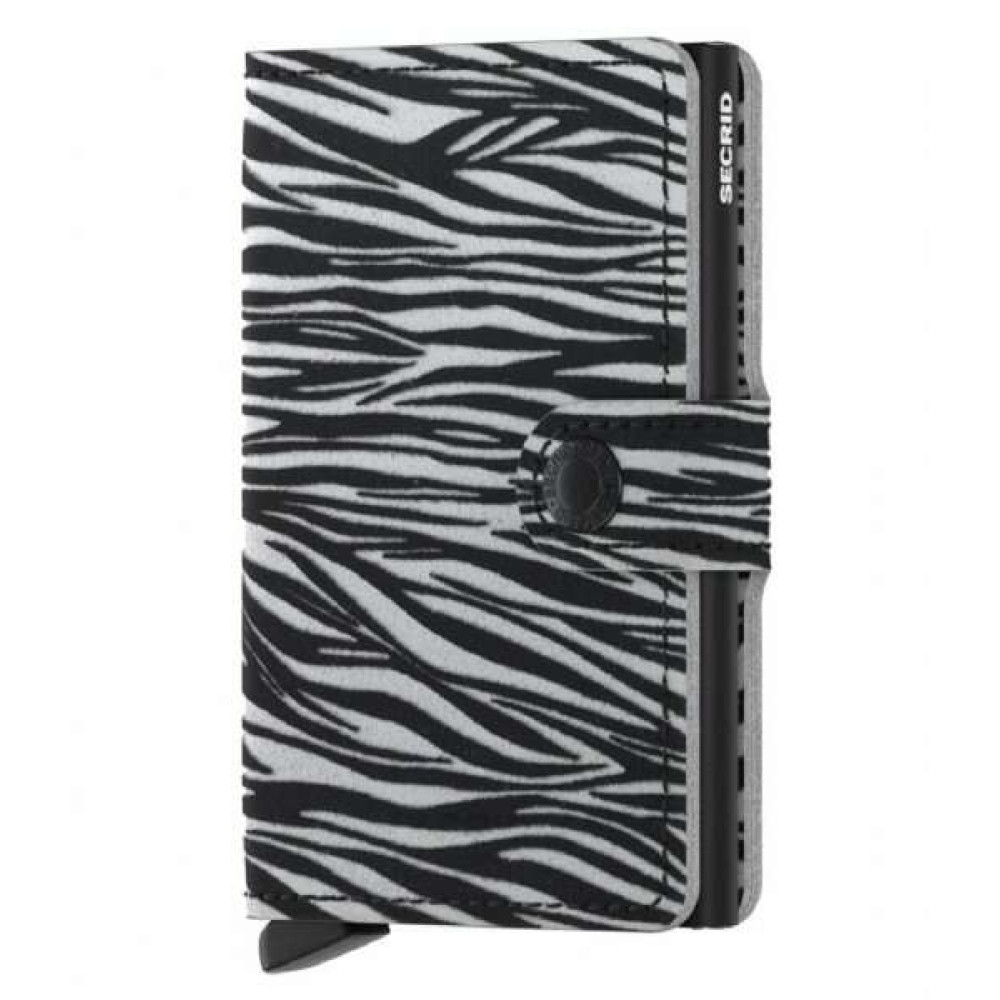 Secrid Miniwallet Πορτοφόλι Zebra (Light Grey)