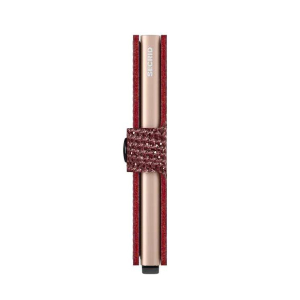 Secrid Miniwallet Sparkle Πορτοφόλι Καρτών (Red)
