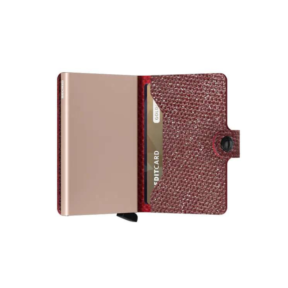 Secrid Miniwallet Sparkle Πορτοφόλι Καρτών (Red)