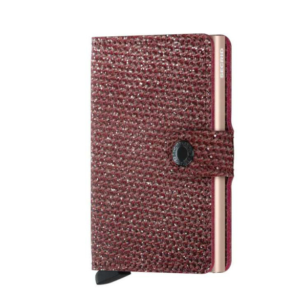 Secrid Miniwallet Sparkle Πορτοφόλι Καρτών (Red)