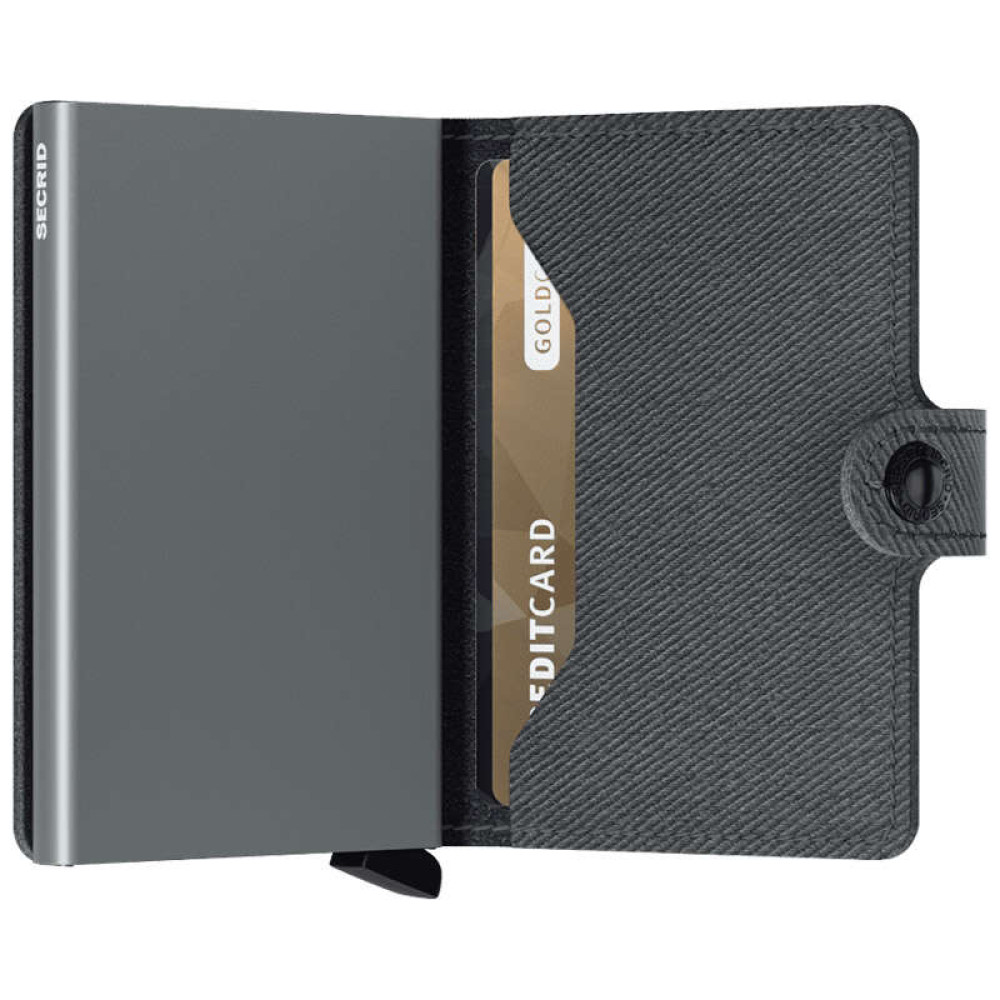 Secrid Miniwallet Πορτοφόλι Twist (Grey)