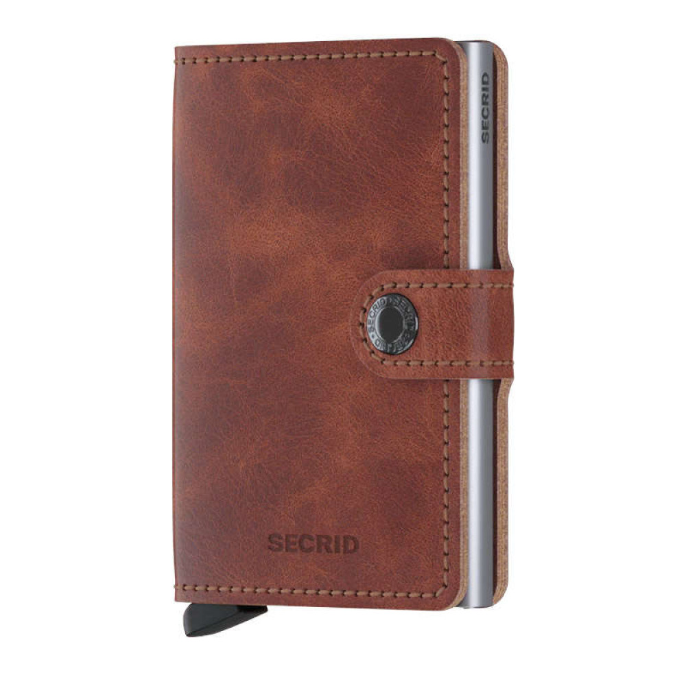 Secrid Miniwallet Πορτοφόλι Vintage (Brown)