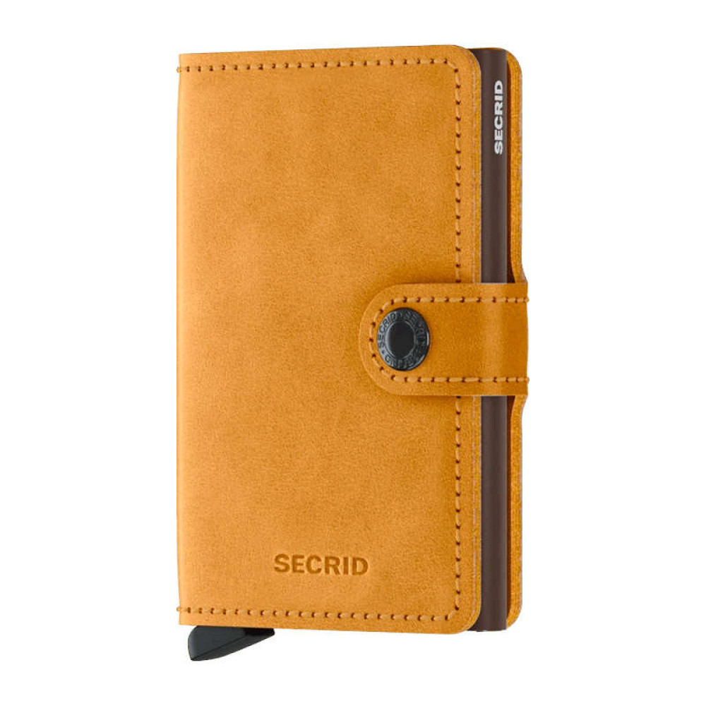 Secrid Miniwallet Πορτοφόλι Vintage (Ochre)