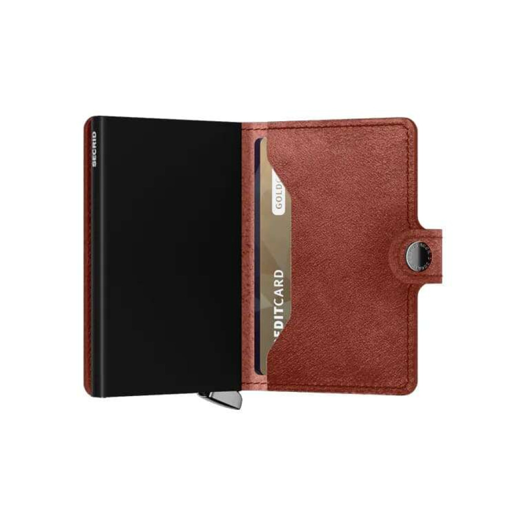 Secrid Premium Miniwallet Πορτοφόλι Basco (Brown)