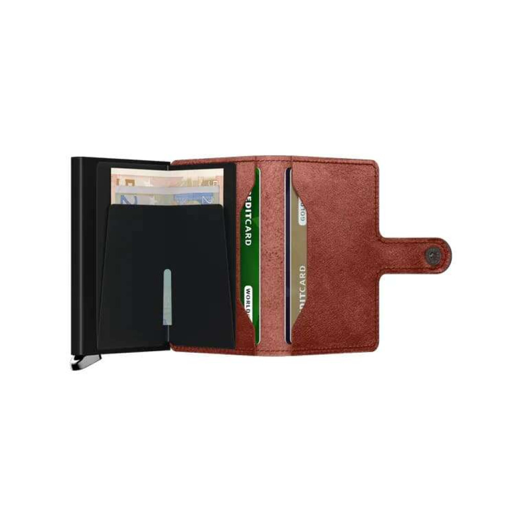 Secrid Premium Miniwallet Πορτοφόλι Basco (Brown)