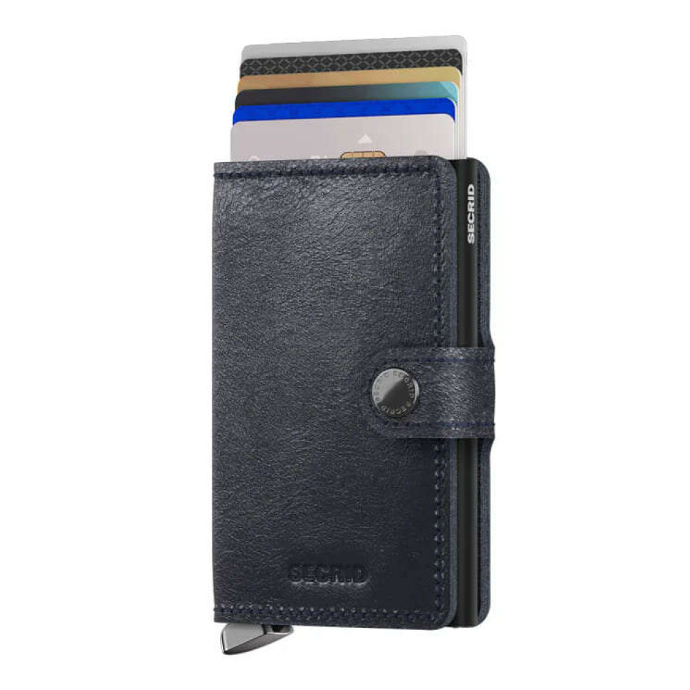 Secrid Premium Miniwallet Πορτοφόλι Basco (Navy)