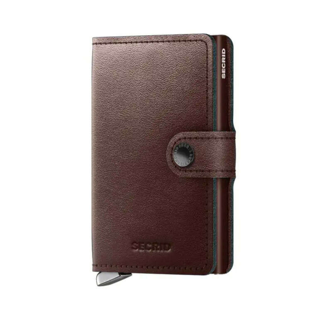 Secrid Premium Miniwallet Πορτοφόλι Dusk (Dark Brown)