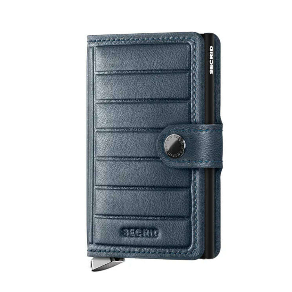 Secrid Premium Miniwallet Πορτοφόλι Emboss Lines (Teal)