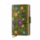 Secrid Premium Miniwallet Πορτοφόλι Stitch Floral (Olive)