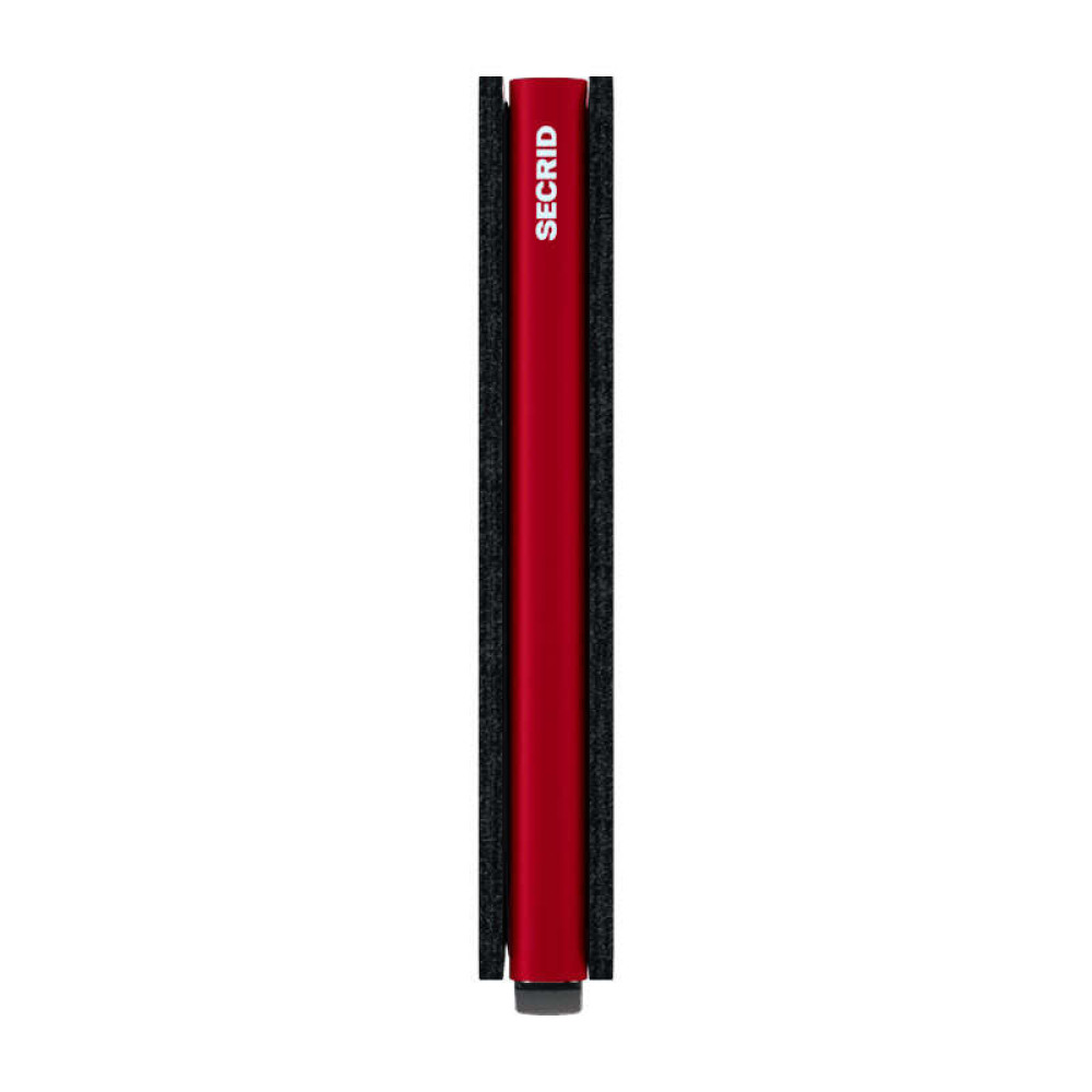 Secrid Slimwallet Πορτοφόλι Matte (Black-Red)