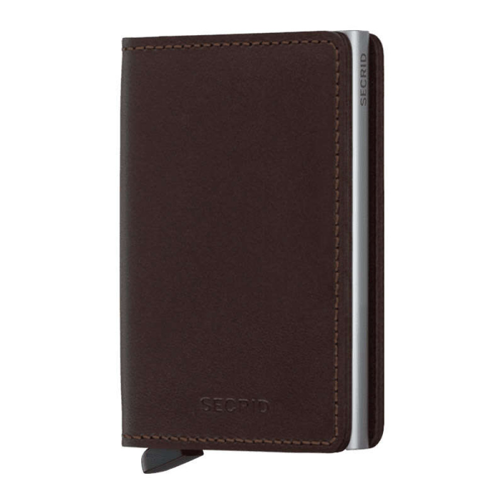 Secrid Slimwallet Πορτοφόλι Original (Dark Brown)