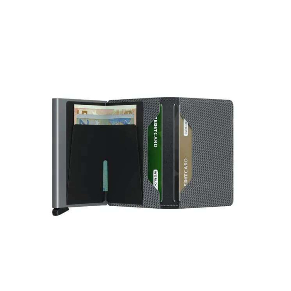 Secrid Slimwallet Πορτοφόλι Carbon (Cool Grey)