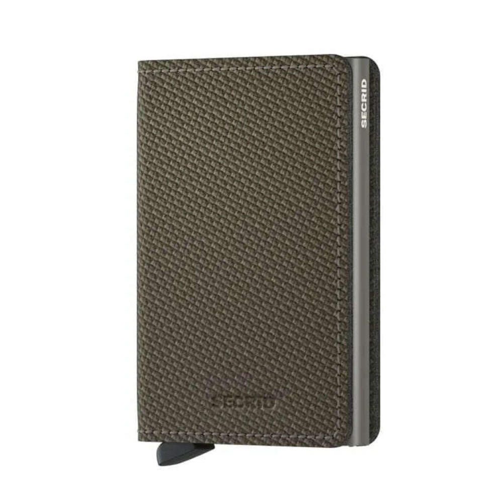 Secrid Slimwallet Πορτοφόλι Carbon (Khaki)