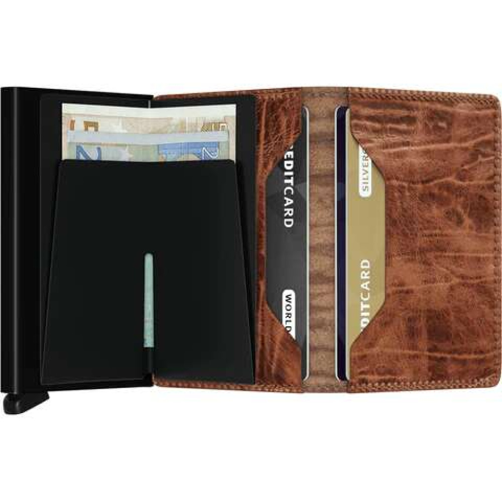 Secrid Slimwallet Πορτοφόλι Dutch Martin Leather (Whiskey)