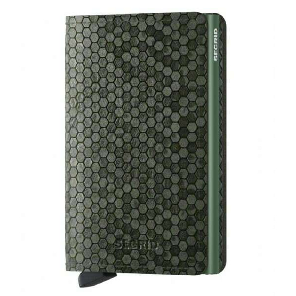 Secrid Slimwallet Πορτοφόλι Hexagon (Green)