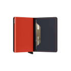 Secrid Slimwallet Πορτοφόλι Matte (Nightblue & Orange)