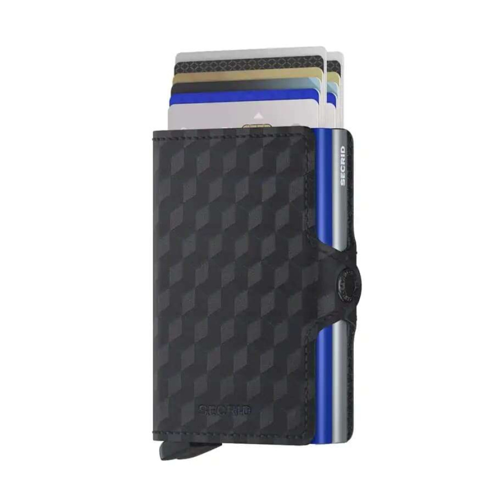 Secrid Twinwallet Πορτοφόλι Optical (Titanium Blue)