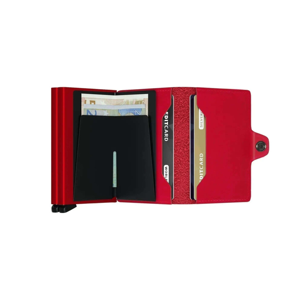 Secrid Twinwallet Πορτοφόλι Original (Red-Red)